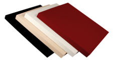 Hardened-Edge Acoustic Panels